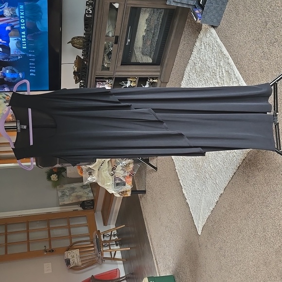 Lisa Rinna Black Sleeveless Maxi Dress    ✨️NEW✨️    ✨️  SIZE XL - Picture 9 of 9